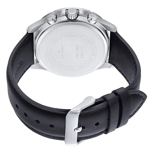 Casio Analog Black Dial Men's Watch - MTP - 1374L - 1A2VDF (A1746) - Zamana.pk