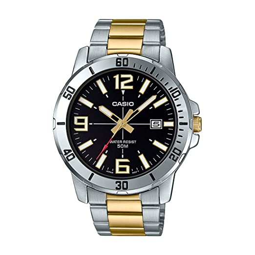 Casio Analog Black Dial Men's Watch-MTP-VD01SG-1BVUDF (A1735) Secondary image