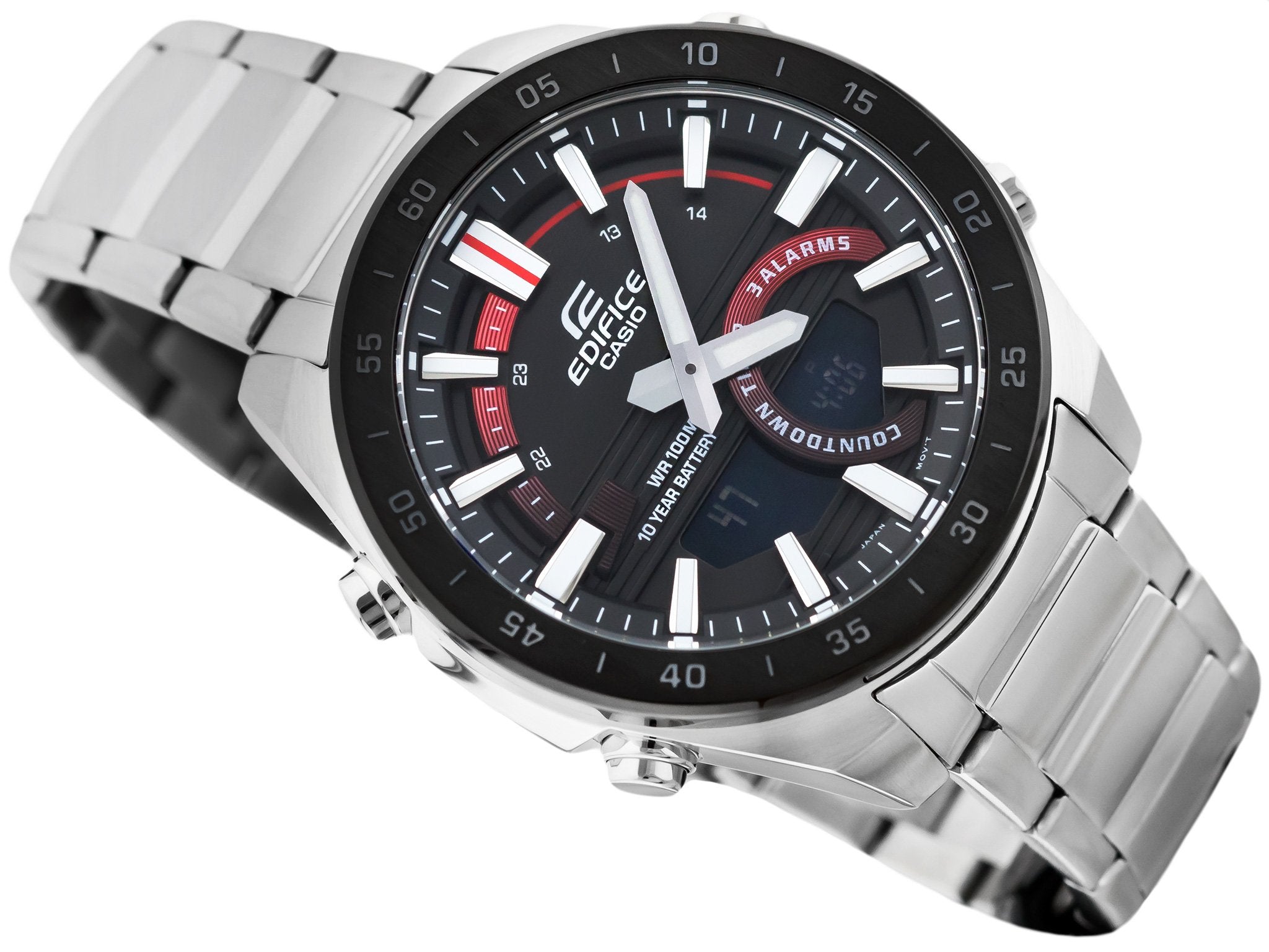 Casio Analog-Digital Black Dial Men's Watch-ERA-120DB-1AVDF (EX501) Secondary image