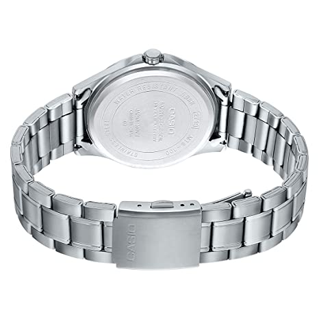 Casio Analog Silver Dial Men's Watch - MTS - 100D - 7AVDF - Zamana.pk