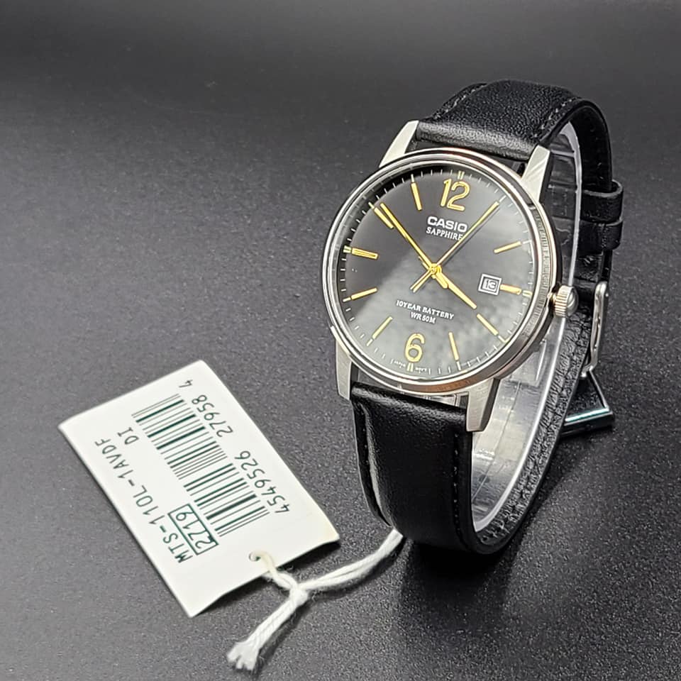 Casio Analog Watch For Mens MTS - 110L - 1AVDF - Zamana.pk Main image
