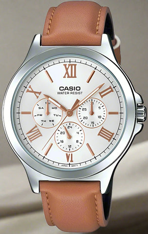 Casio Analog White Dial Men's Watch - MTP - V300L - 7A2UDF (A1690) - Zamana.pk