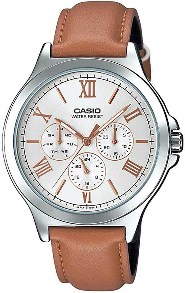 Casio Analog White Dial Men's Watch - MTP - V300L - 7A2UDF (A1690) - Zamana.pk