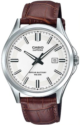 Casio Analog White Dial Men's Watch - MTS - 100L - 7AVDF - Zamana.pk Main image