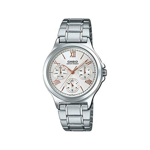 Casio Analog White Dial Women's Watch - LTP - V300D - 7A2UDF (A1697) - Zamana.pk Main image