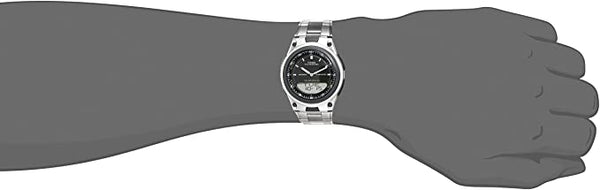 Casio AW - 80D - 1AVDF Men's Watch Digital - Analog Combination Stainless Steel Band - Zamana.pk