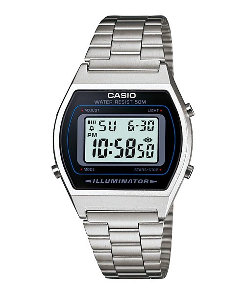 Casio - B - 640WD - 1A - Stainless Steel Watch For Men - Zamana.pk Main image