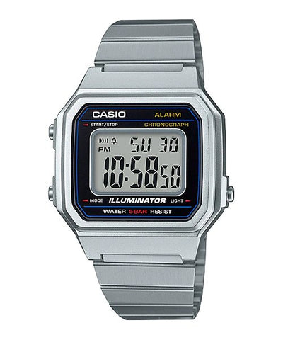 Casio - B - 650WD - 1A - Stainless Steel Watch For Men - Zamana.pk