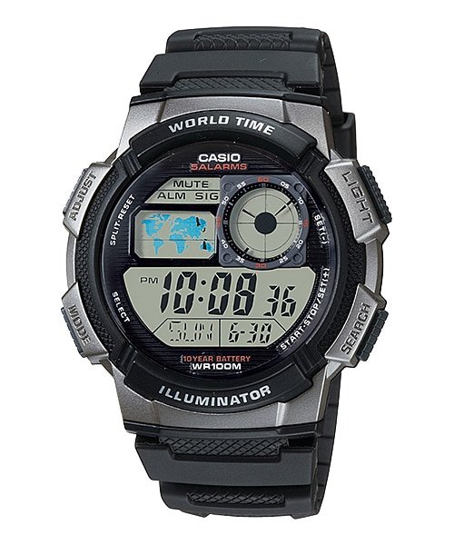 Casio Casual Watch Digital Display For Men AE - 1000W - 1BVDF - Zamana.pk Main image