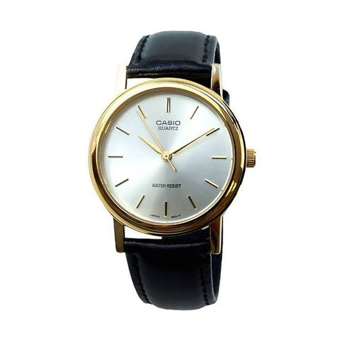 Casio Classic Men's Watch MTP - 1095Q - 7A Genuine Leather Band - Zamana.pk