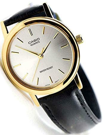 Casio Classic Men's Watch MTP-1095Q-7A Genuine Leather Band Secondary image