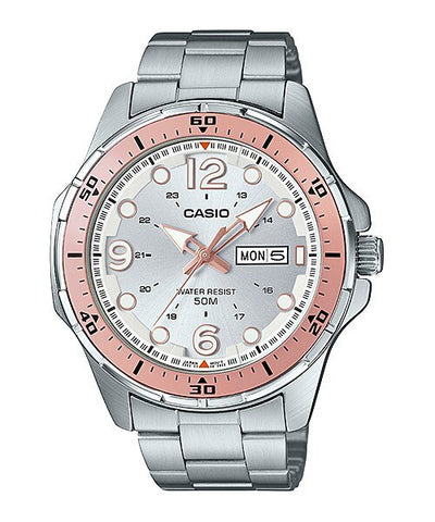 Casio Classic Round Casual Watch for Men model MTD - 100D - 7A1 - Zamana.pk