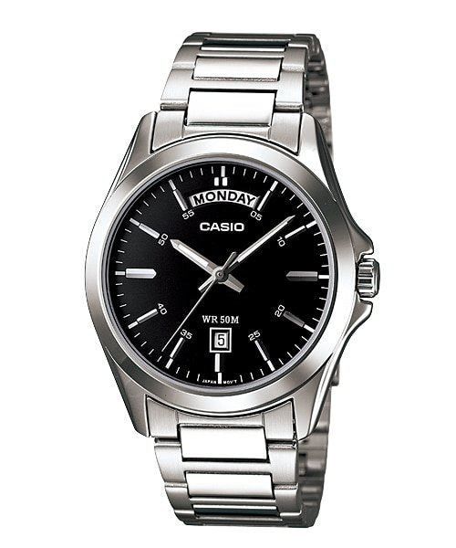 Casio Classic Silver Watch MTP - 1370D - 1A1VDF - Zamana.pk Main image