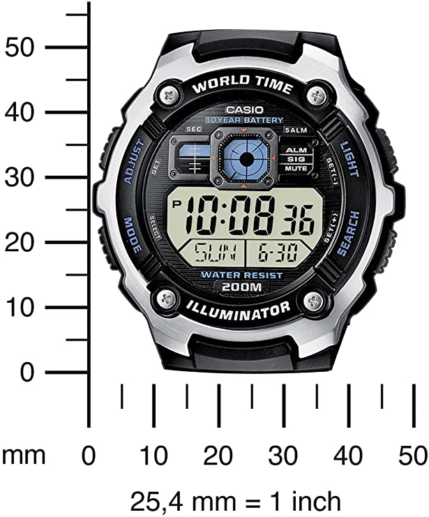 Casio Collection Men's Watch AE - 2000W - 1AVDF - Zamana.pk