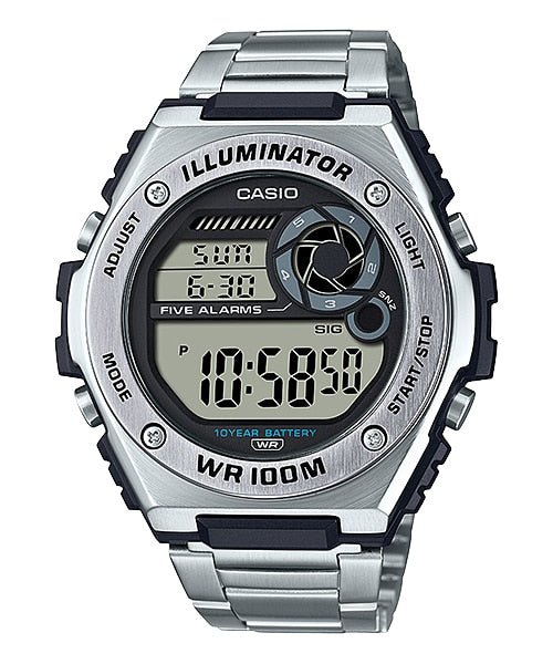 Casio Collection MWD - 100HD - 1AVDF Men's Gray Resin Watch - Zamana.pk