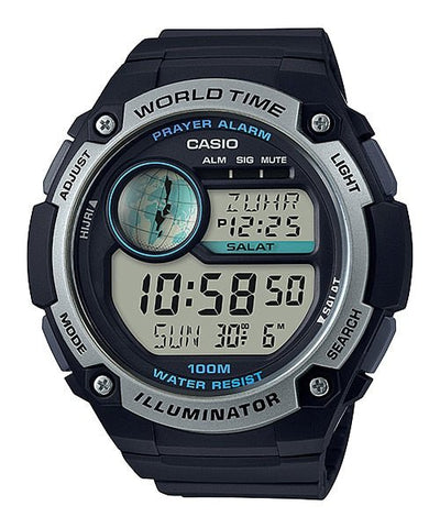 Casio CPA - 100 - 1AVDF Watch for Men Digital with prayer alarm - Zamana.pk