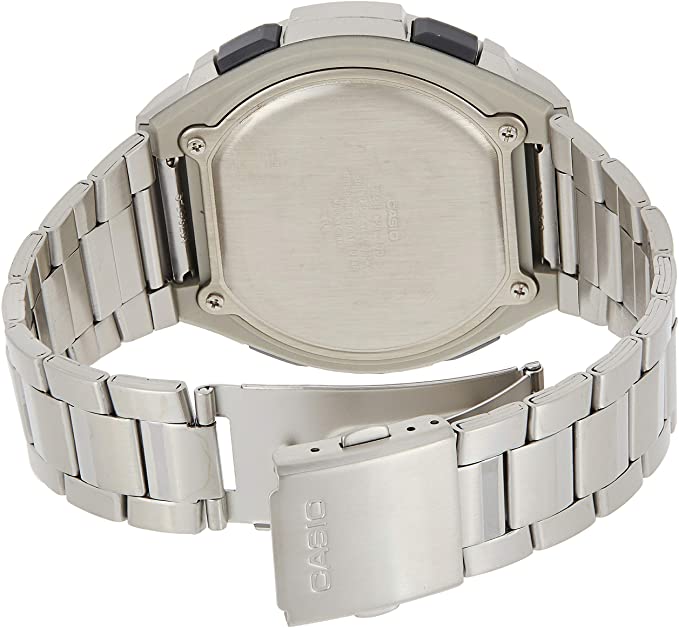 Casio CPA - 100D - 1AVDF Watch for Men Digital Stainless Steel with prayer alarm - Zamana.pk