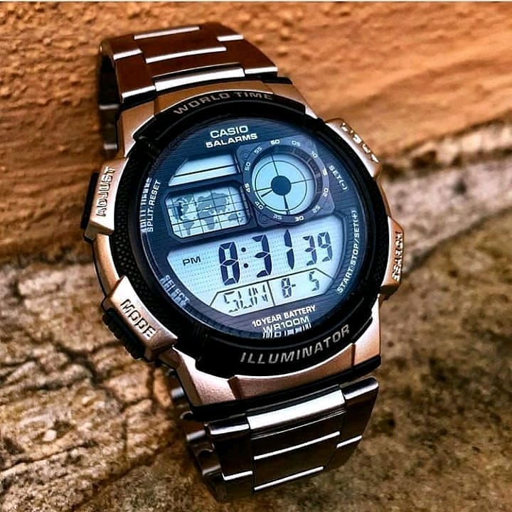 Casio Digital AE - 1000WD - 1AVDF Men's General Sporty Watch - Zamana.pk