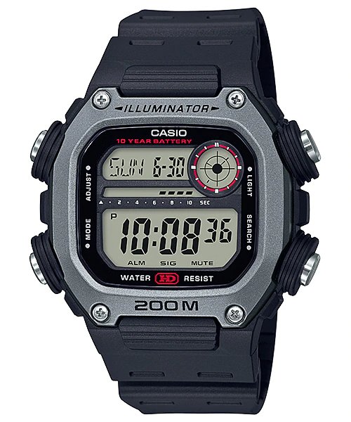 Casio - DW - 291H - 1A - Stainless Steel Watch For Men - Zamana.pk