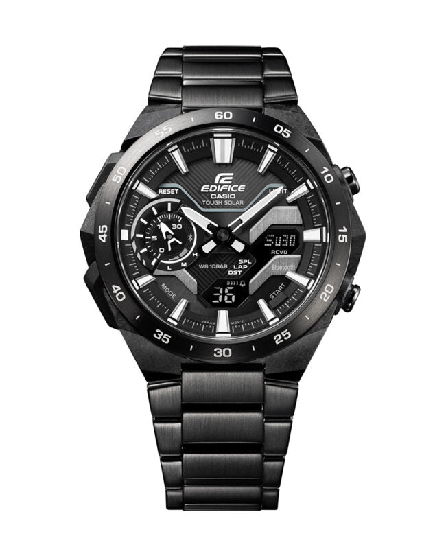 Casio - ECB - 2200DC - 1A - Stainless Steel Watch For Men - Zamana.pk