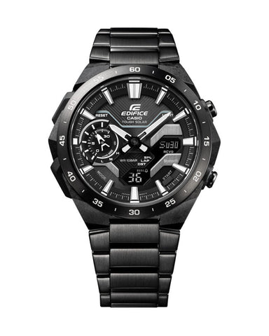 Casio - ECB - 2200DC - 1A - Stainless Steel Watch For Men - Zamana.pk