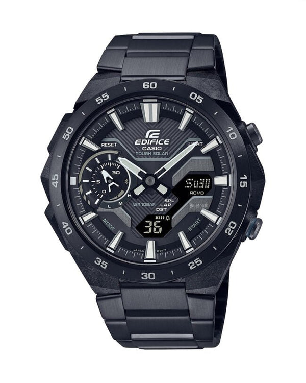 Casio - ECB - 2200DC - 1A - Stainless Steel Watch For Men - Zamana.pk
