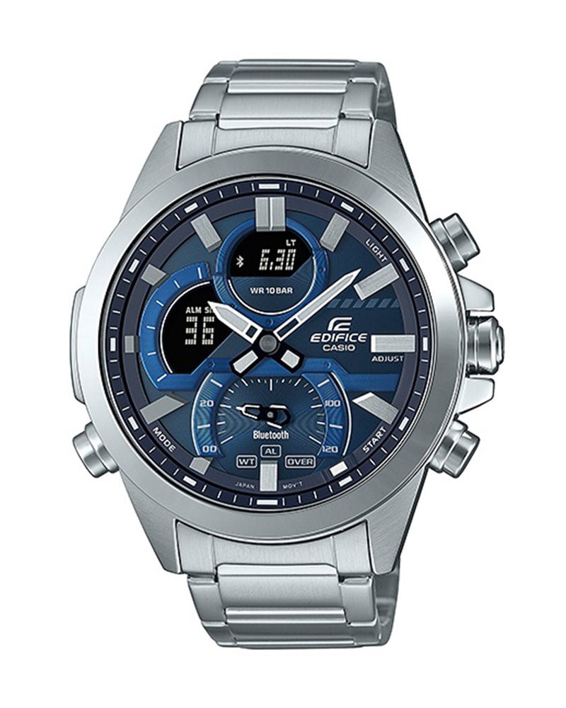 Casio - ECB-30D-2ADF - Stainless Steel Watch For Men Secondary image
