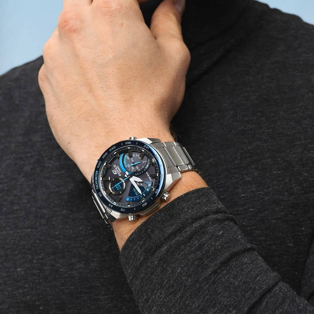 Casio ECB - 900DB - 1B edifice Bluetooth Men's watch - Zamana.pk