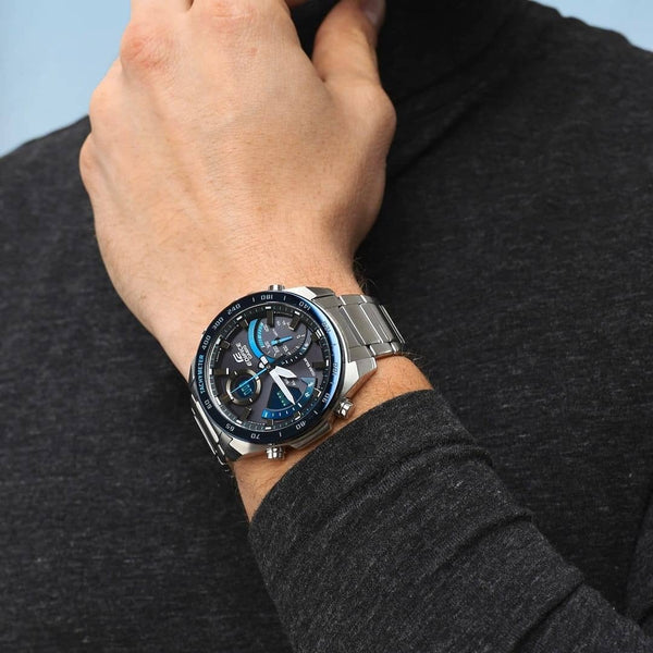 Casio ECB - 900DB - 1B edifice Bluetooth Men's watch - Zamana.pk