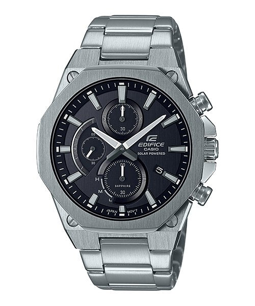 Casio Edifice Analog Black Dial Men's Watch EFS - S570D - 1AUDF - Zamana.pk