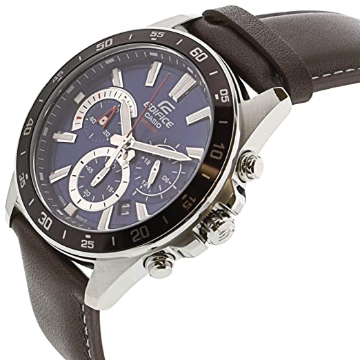 Casio Edifice Analog Blue Dial Men's Watch-EFV-570L-2AVUDF (EX448) Secondary image