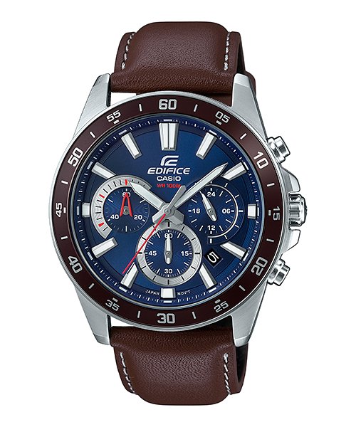 Casio Edifice Analog Blue Dial Men's Watch - EFV - 570L - 2AVUDF (EX448) - Zamana.pk