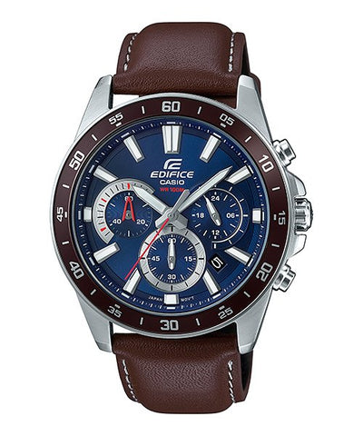 Casio Edifice Analog Blue Dial Men's Watch - EFV - 570L - 2AVUDF (EX448) - Zamana.pk