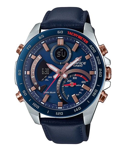 Casio Edifice Bluetooth Mobile Link Men's Watch ECB - 900BL - 2A - Zamana.pk Main image