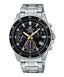 Casio Edifice Chronograph Black Dial Men's Watch - EFV - 540D - 1A9VUDF - Zamana.pk