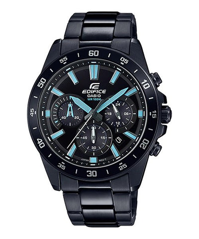 Casio Edifice Chronograph Black Dial Men's Watch EFV - 570DC - 1AVUDF - Zamana.pk