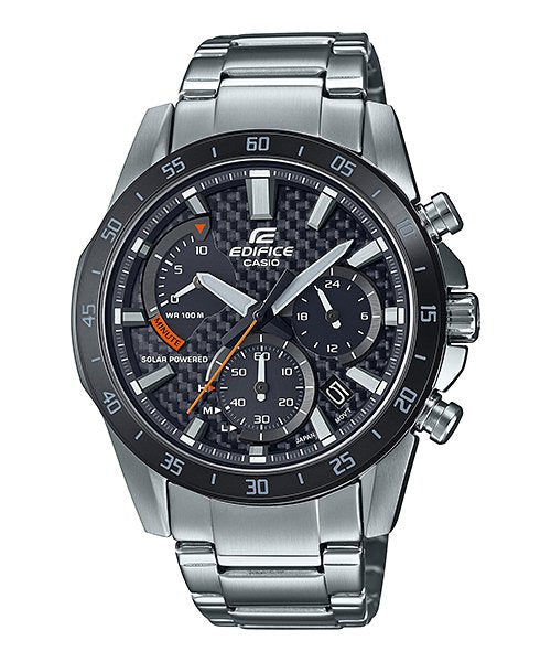Casio Edifice Chronograph Black Dial Men's Watch EQS - 930DB - 1AVUDF - Zamana.pk Main image