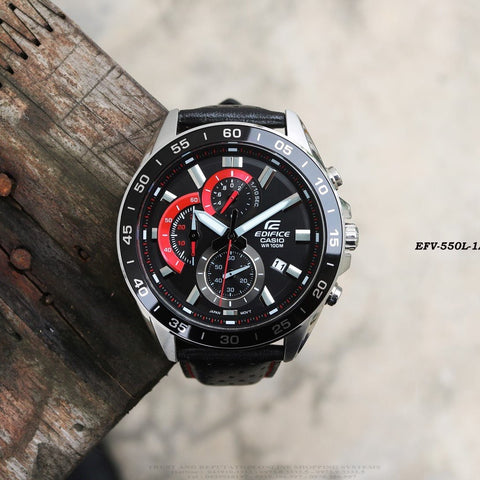 Casio Edifice Chronograph Quartz EFV - 550L - 1AVUDF Men's Watch - Zamana.pk