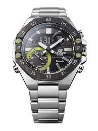 CASIO EDIFICE ECB - 10DB - 1ADF STAINLESS STEEL BAND MEN WATCH - Zamana.pk