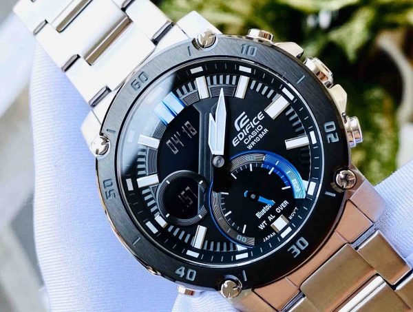 Casio Edifice ECB - 20DB - 1A Mobile link Bluetooth - For Men - Zamana.pk