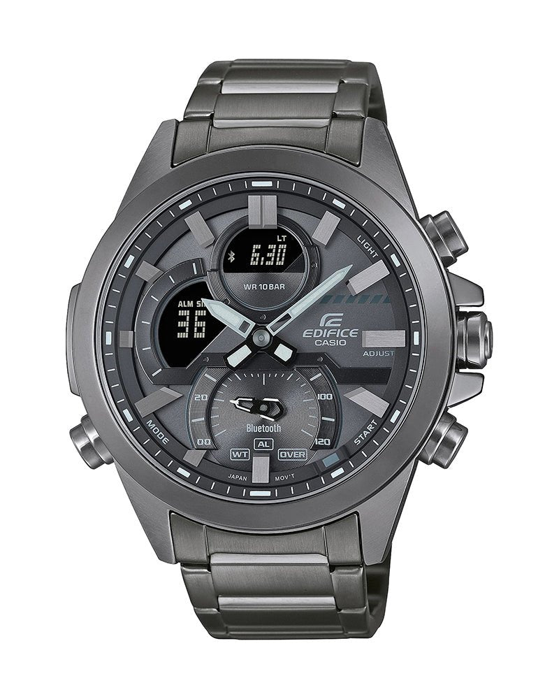Casio Edifice - ECB - 30DC - 1BDF Men's Watch Black Dial, Black Band, Bluetooth - Zamana.pk Main image