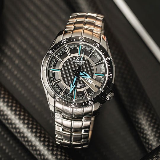 Casio Edifice EF - 130D - 1A2 Chronograph Men's Watch - Zamana.pk Main image