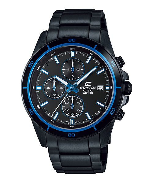 Casio Edifice EFR - 526BK - 1A2VUDF Steel Black Chronograph Men's Watch - Zamana.pk Main image