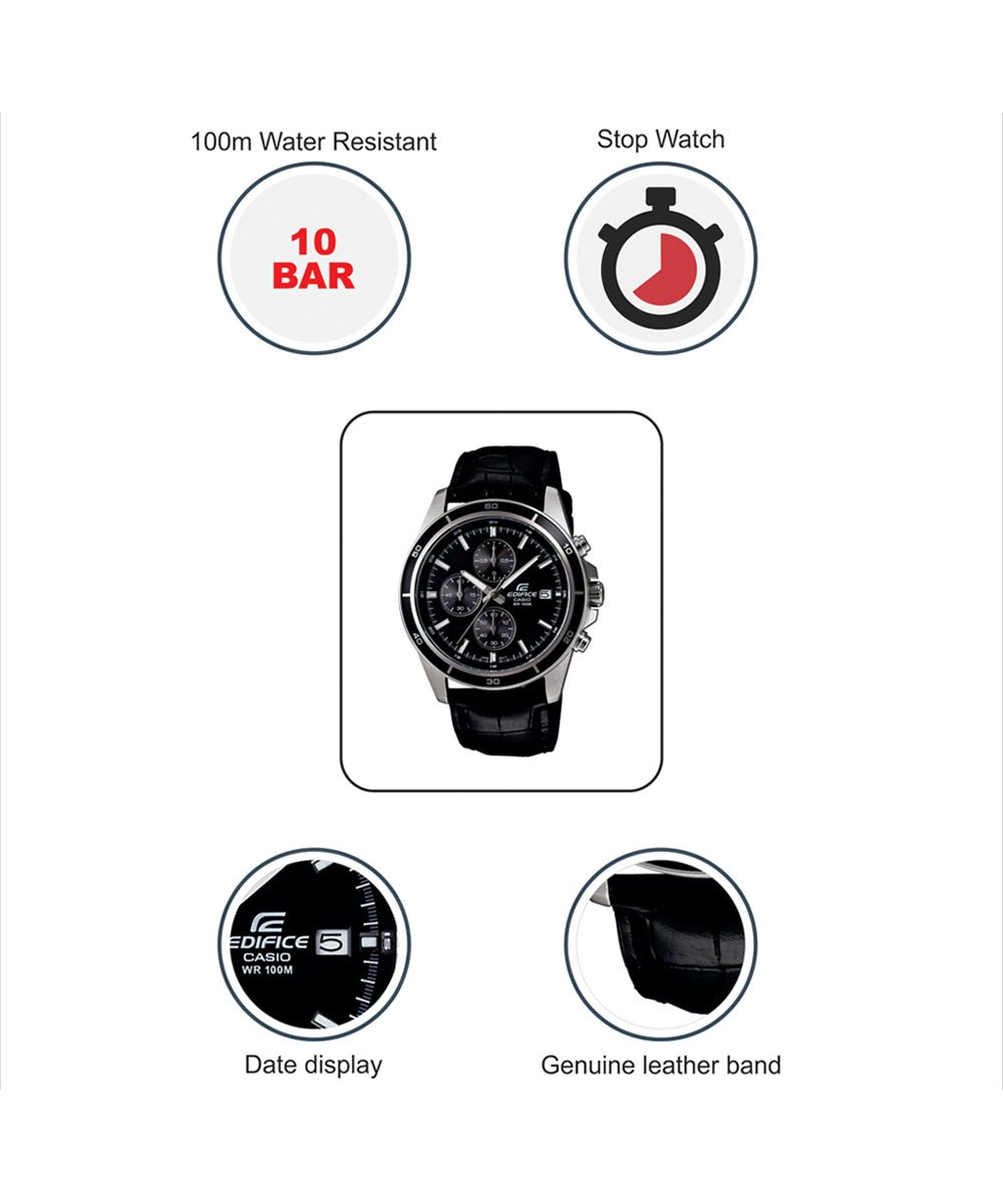 Casio Edifice EFR - 526L - 1AVUDF(EX096) Chronograph Men's Watch - Zamana.pk