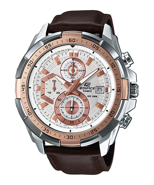Casio Edifice EFR - 539L - 7AVUDF Chronograph White Dial Men's Watch - (EX221) - Zamana.pk Main image