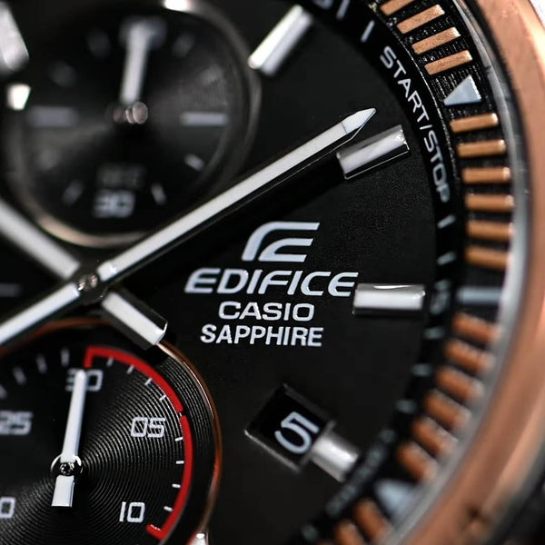 Casio Edifice EFR - S572GS - 1A Men's Sapphire Crystal Slim Case Watch - Zamana.pk
