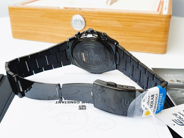 Casio Edifice EFS - S560DC - 1A Sapphire Crystal Solar Powered Chronograph Men's Watch - Zamana.pk