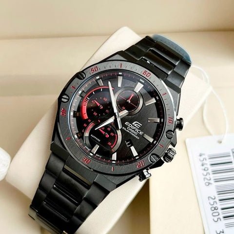 Casio Edifice EFS - S560DC - 1A Sapphire Crystal Solar Powered Chronograph Men's Watch - Zamana.pk