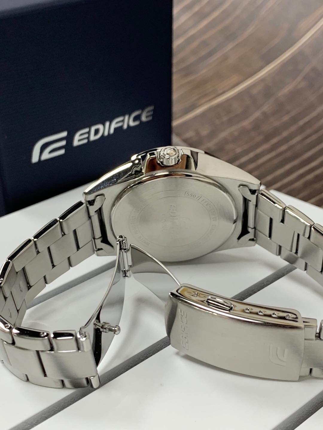 Casio Edifice - EFV - 140D - 2A - Stainless Steel Watch For Men - Zamana.pk