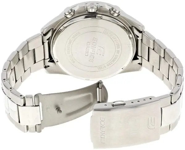 Casio Edifice EFV - 550D - 1AVUDF Chronograph Quartz Stainless Steel Band Mens Watch - Zamana.pk